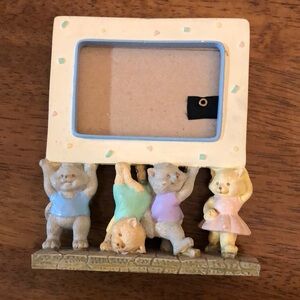 Colorful Cats Picture Frame Stand